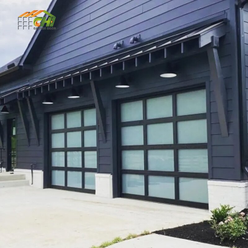 Frameless Glass Garage Door Manufacturer - OEM/ODM Insulated Commercial