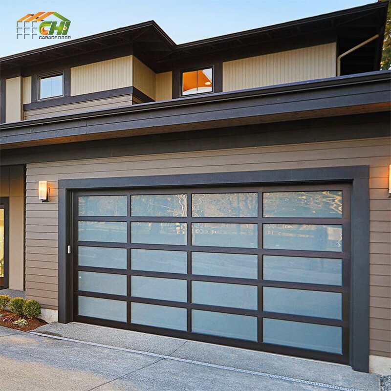 Glass Garage Door Manufacturer - OEM/ODM Automatic Hurricane Impact