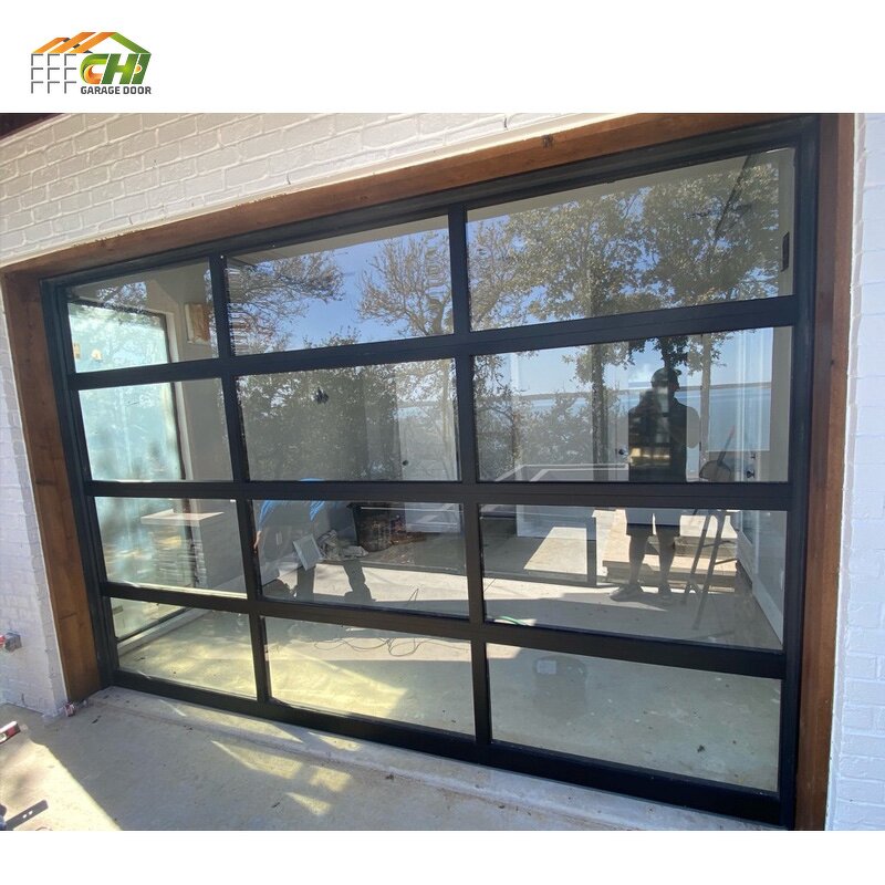 Glass Garage Door Manufacturer - OEM/ODM Full View Villa