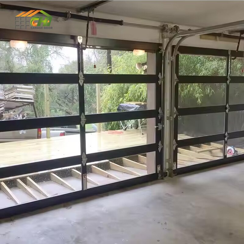 Frameless Glass Garage Door Manufacturer - OEM/ODM Insulated Commercial