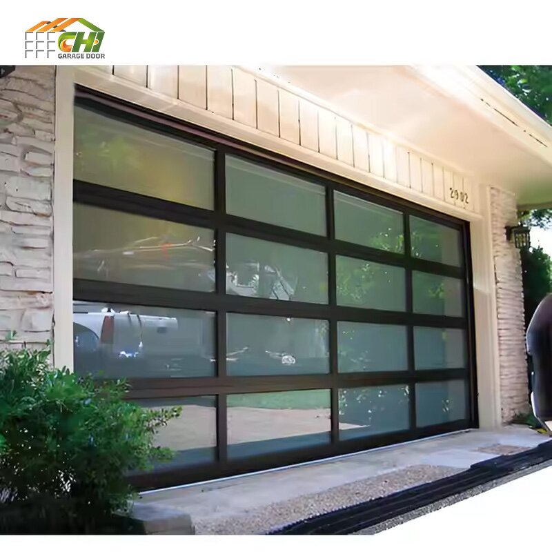 Frameless Glass Garage Door Manufacturer - OEM/ODM Insulated Commercial