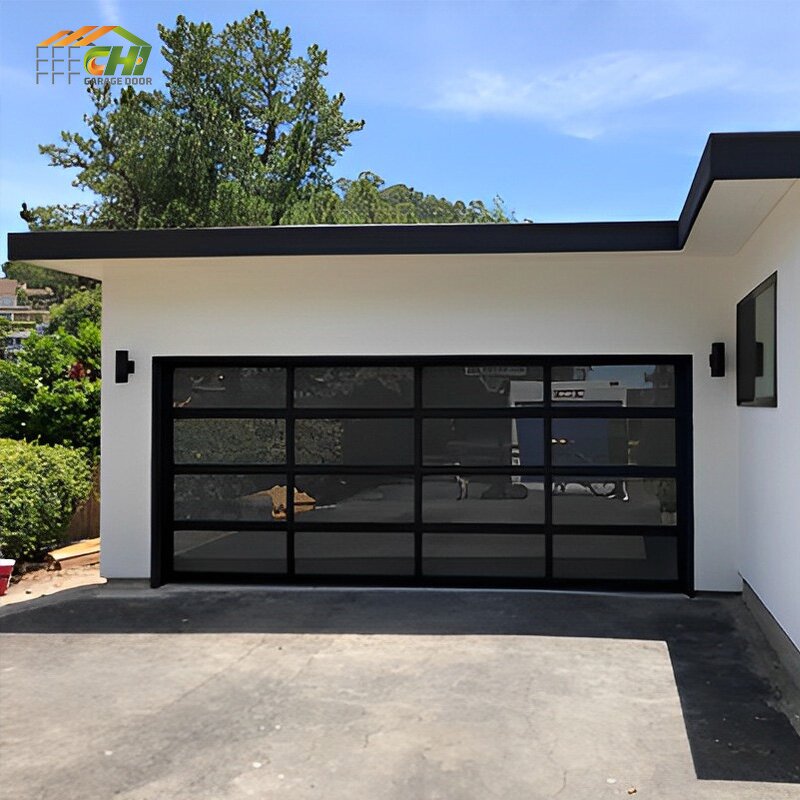 Frameless Glass Garage Door Manufacturer - OEM/ODM Insulated Commercial
