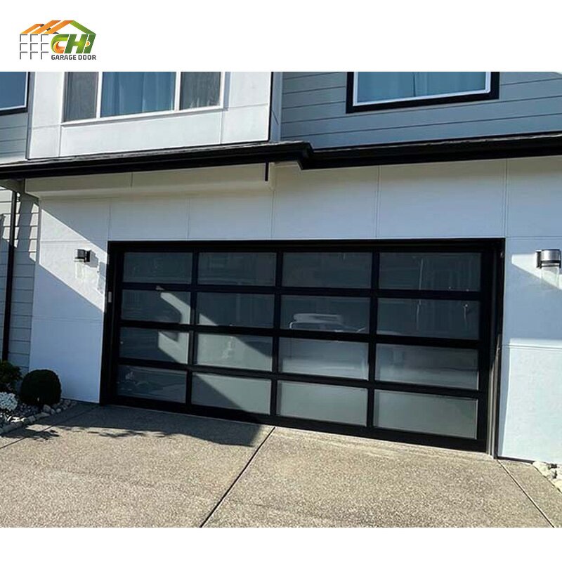 Roll up Glass Garage Door Manufacturer - OEM/ODM Double Automatic