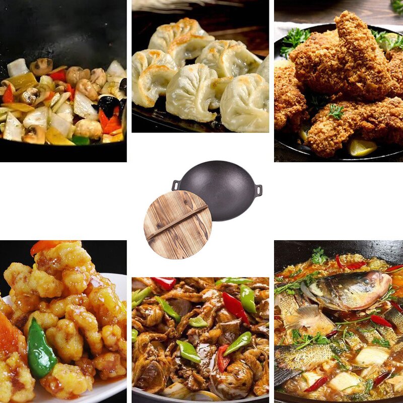 Cast Iron Wok Manufacturer - OEM/ODM Chinese Traditional Iron