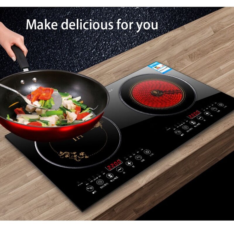 Induction Cooktop Manufacturer - OEM/ODM 2 Burner Electric Touch