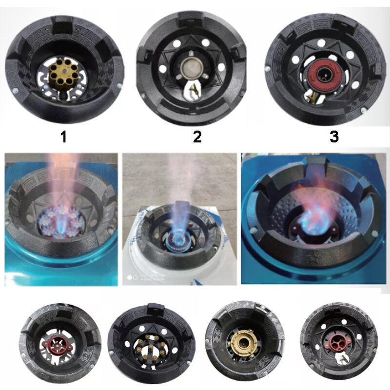 Gas Cooktop Manufacturer - OEM/ODM Blue Flame Stainless Steel