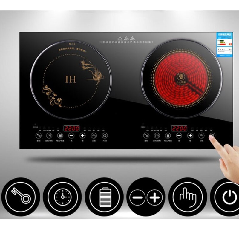 Induction Cooktop Manufacturer - OEM/ODM 2 Burner 2200W
