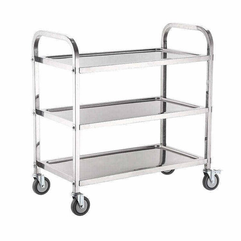 Vegetable Trolley Manufacturer - OEM/ODM Stainless Steel Three-story