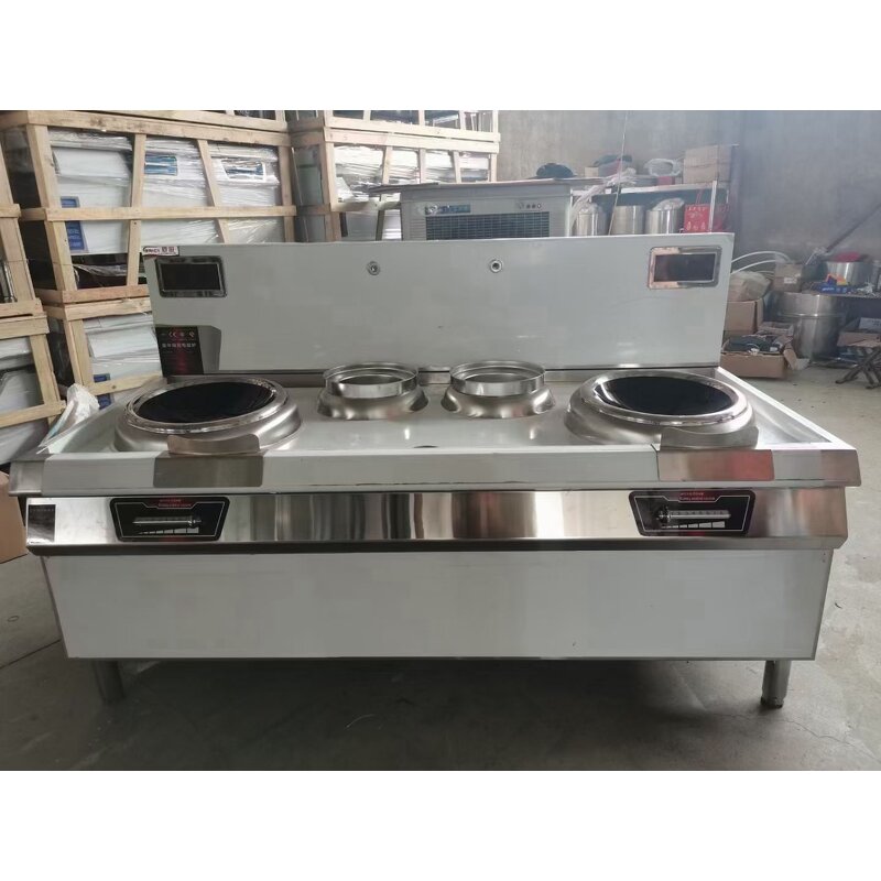 Induction Wok Cooker Manufacturer - OEM/ODM Double Concave Burner