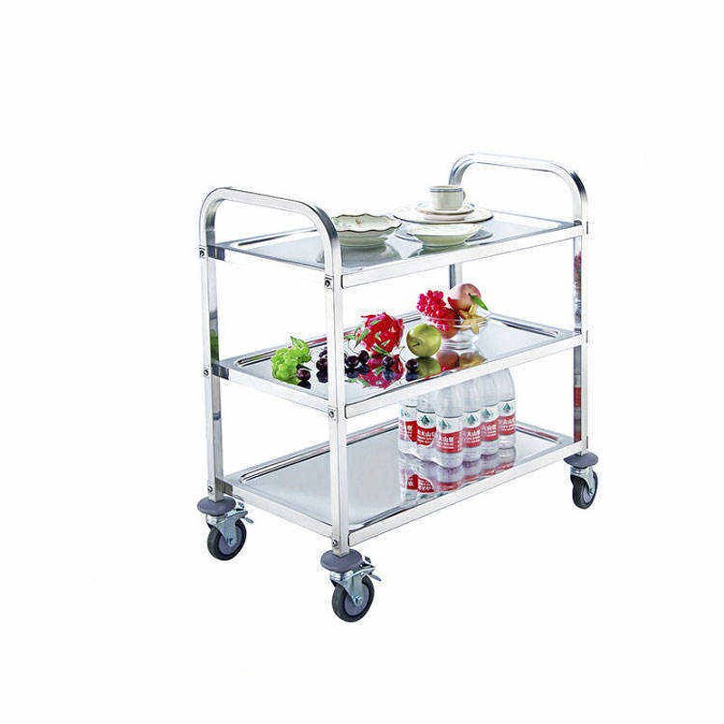 Vegetable Trolley Manufacturer - OEM/ODM Stainless Steel Three-story