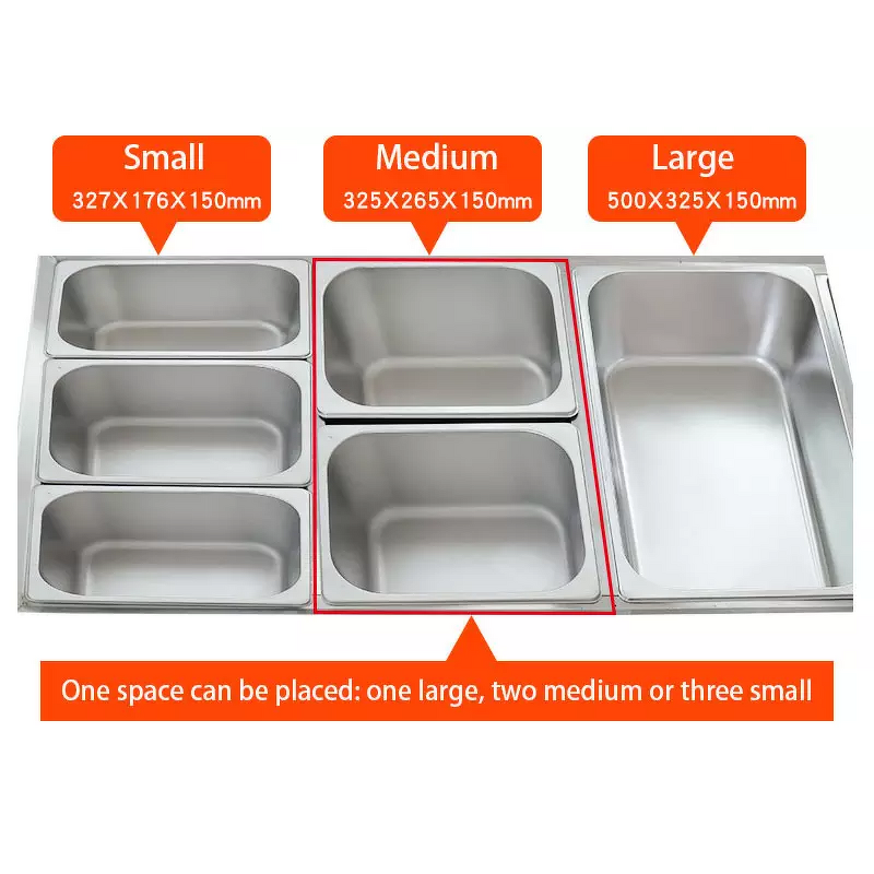 Food Warmer Counter Manufacturer - OEM/ODM Stainless Steel Heating