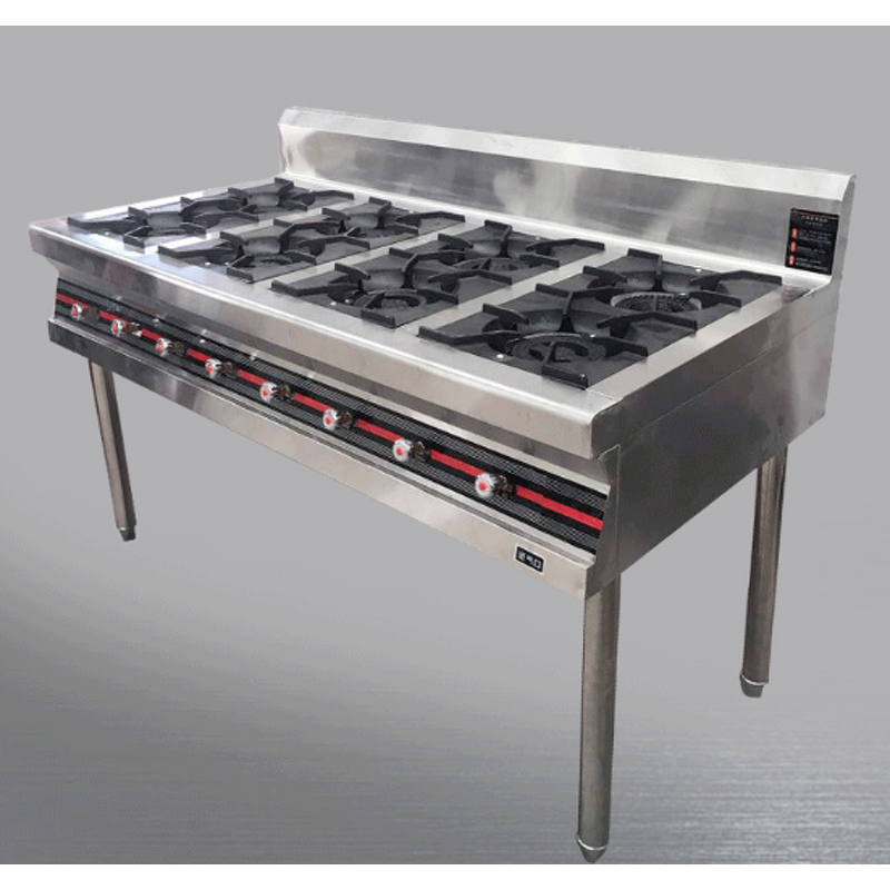 Gas Range Cooker Manufacturer - OEM/ODM 4/6/8 Head Free Standing