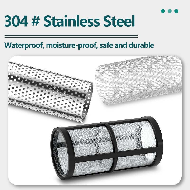 Filter Screen Factory - Stainless Steel 10-200 Mesh Smooth Impurities Strainer