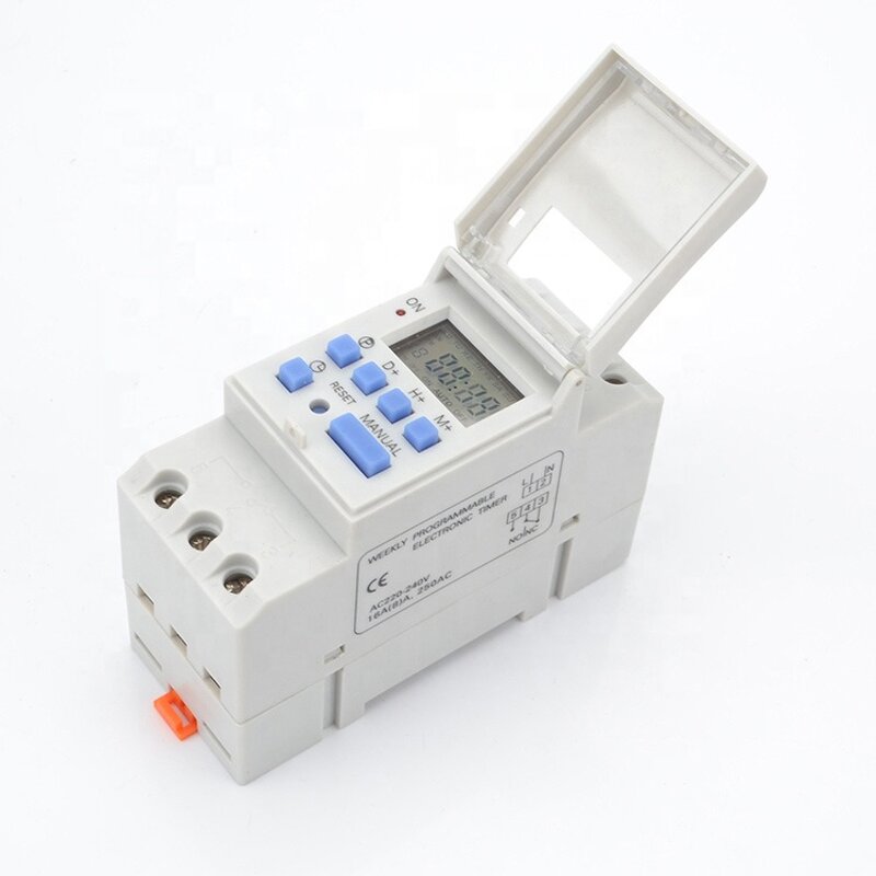 Programmable Time Switch Manufacturer - Mini Digital LCD Smart AC 220V DC 12V