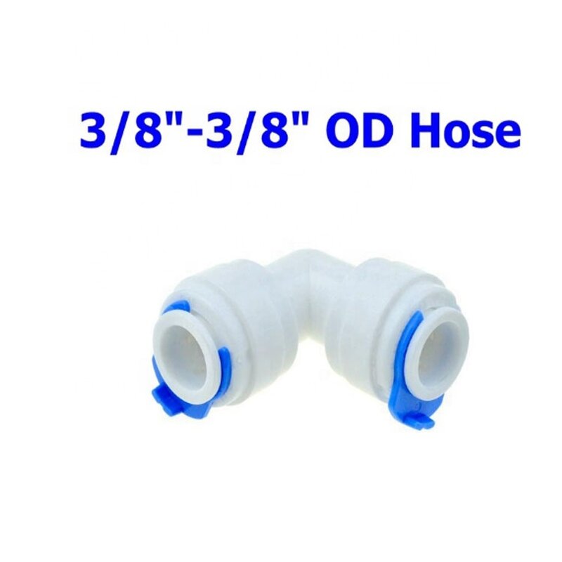 PE Pipe Fitting Manufacturer - Double Sealed Reducing Elbow Quick Connector