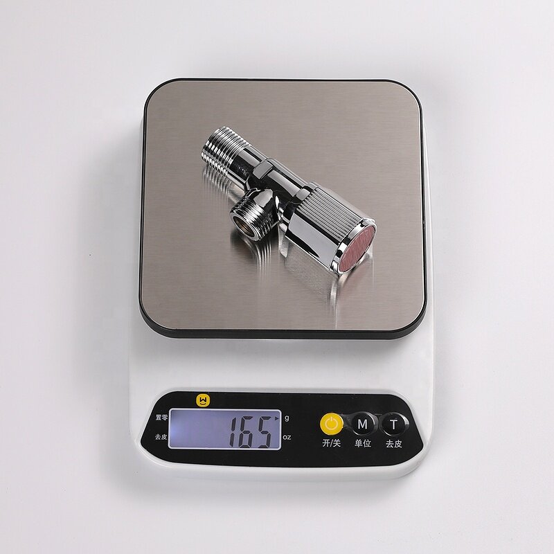 Brass Angle Valve Manufacturer - Hot Selling 1/2'' Manual Chrome Plating