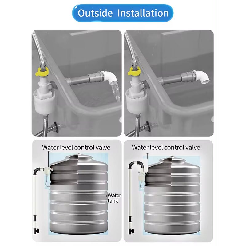 Water Level Control Valve Factory - ABS Plastic Automatic OEM Customization