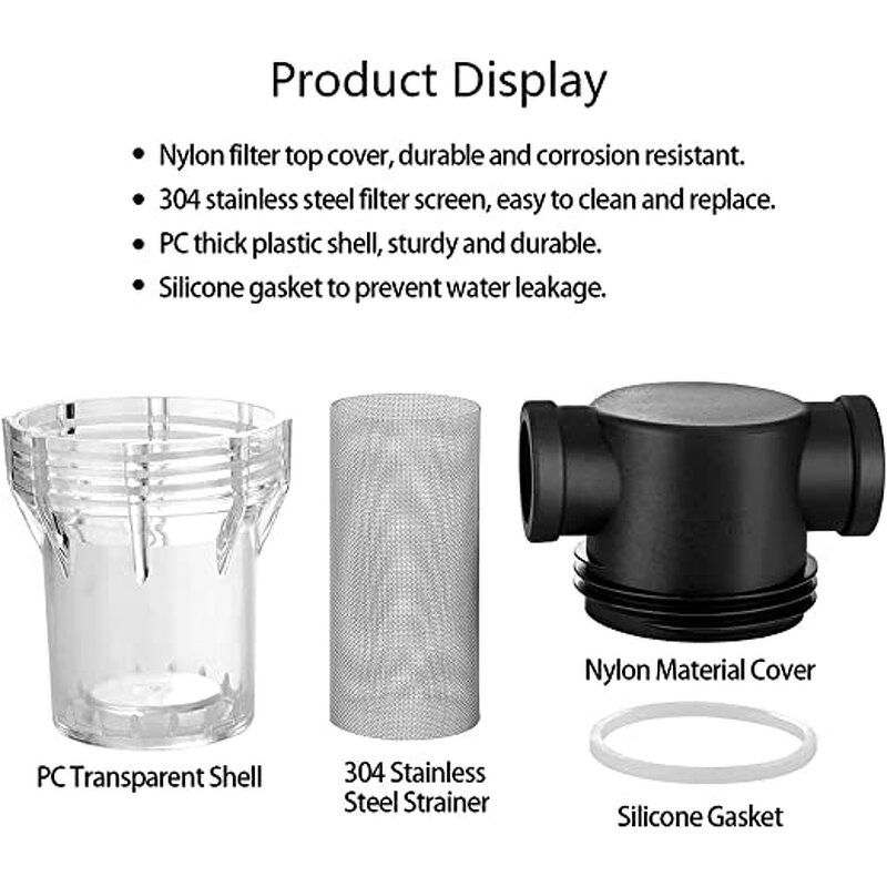 Sediment Filter Manufacturer - Attached to Raw Water Filter