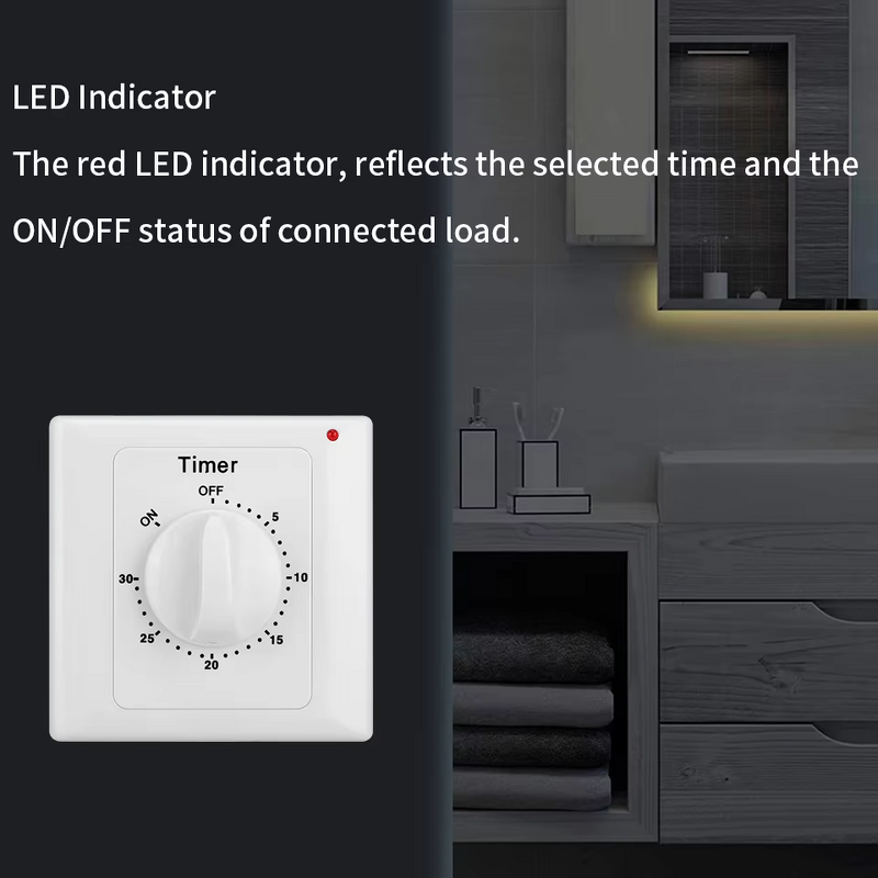 Mechanical Timer Socket Manufacturer - 30-Minute Countdown Automatic Shutoff