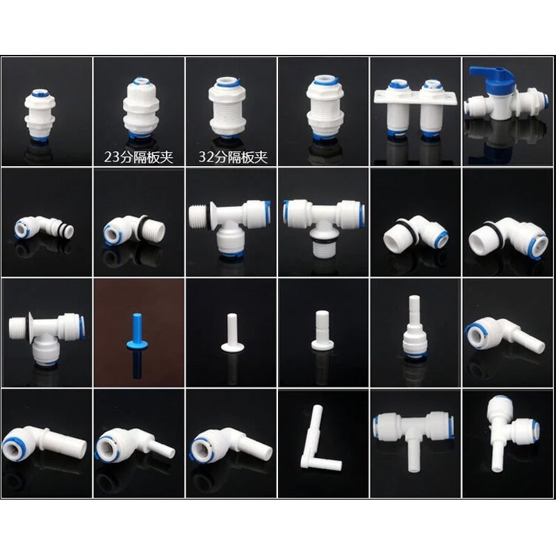 PE Pipe Fitting Manufacturer - Double Sealed Reducing Elbow Quick Connector