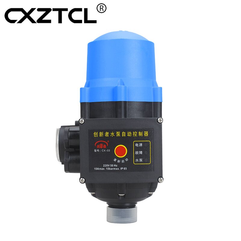 Pressure Controller Switch Factory - CX-03 Plastic Adjustable Electronic for Pump