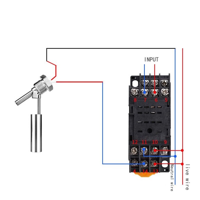 Float Level Switch Factory - G1/2 Stainless Steel Horizontal Liquid