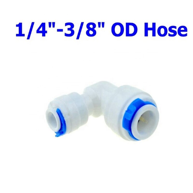 PE Pipe Fitting Manufacturer - Double Sealed Reducing Elbow Quick Connector