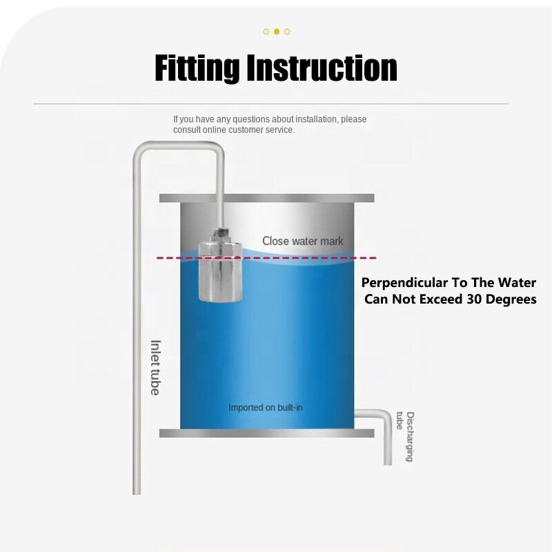 Water Level Float Valve Factory - Cheap Auto Control for Solar Water Heater
