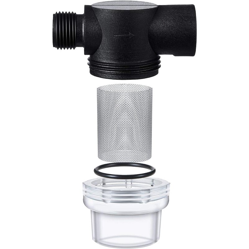 Water Pump Pre Filter Factory - High End Small Female Thread Stainless Steel Mesh