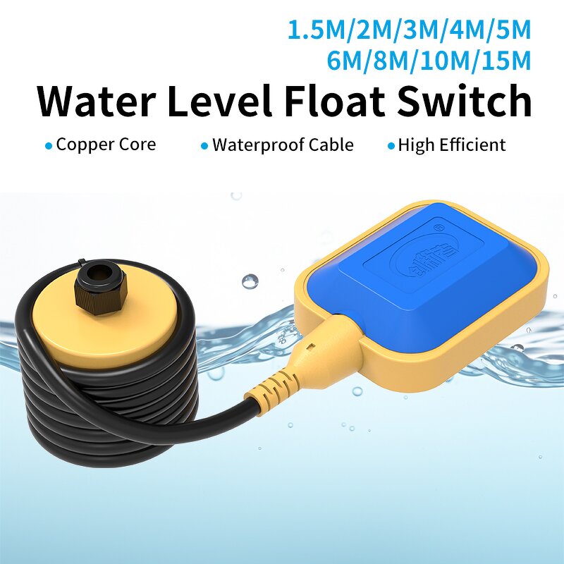 Water Level Controller Manufacturer - Custom Color Water Pump Float Switch IP65