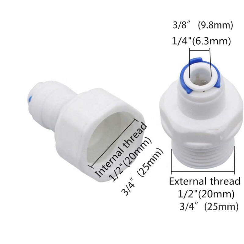 Pipe Fittings Ball Valve Factory - Food Grade POM Quick Connector for RO