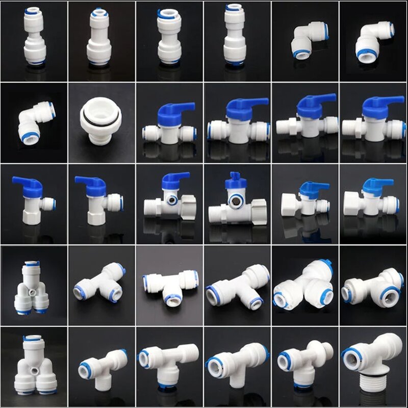 PE Pipe Fitting Manufacturer - Double Sealed Reducing Elbow Quick Connector