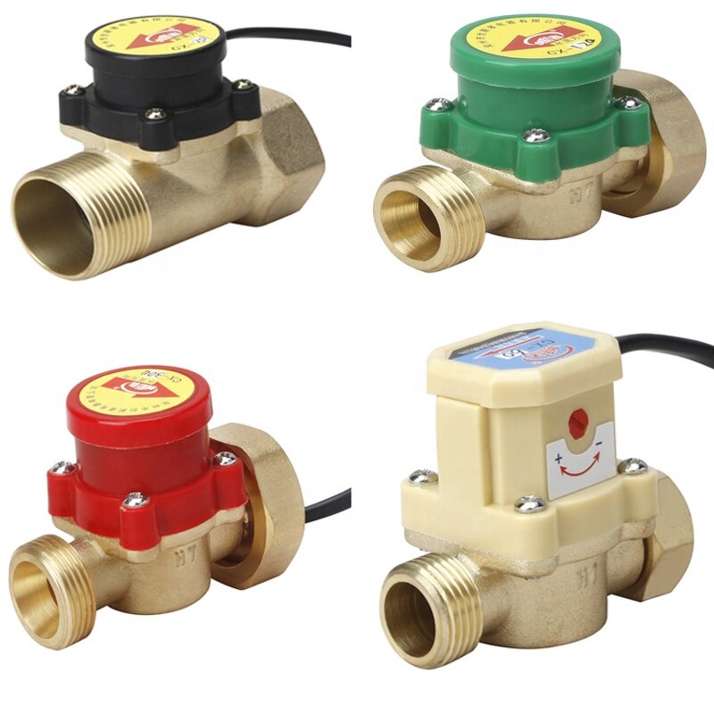 Liquid Flow Switch Factory - Wholesale Piston Type AC 220V Brass