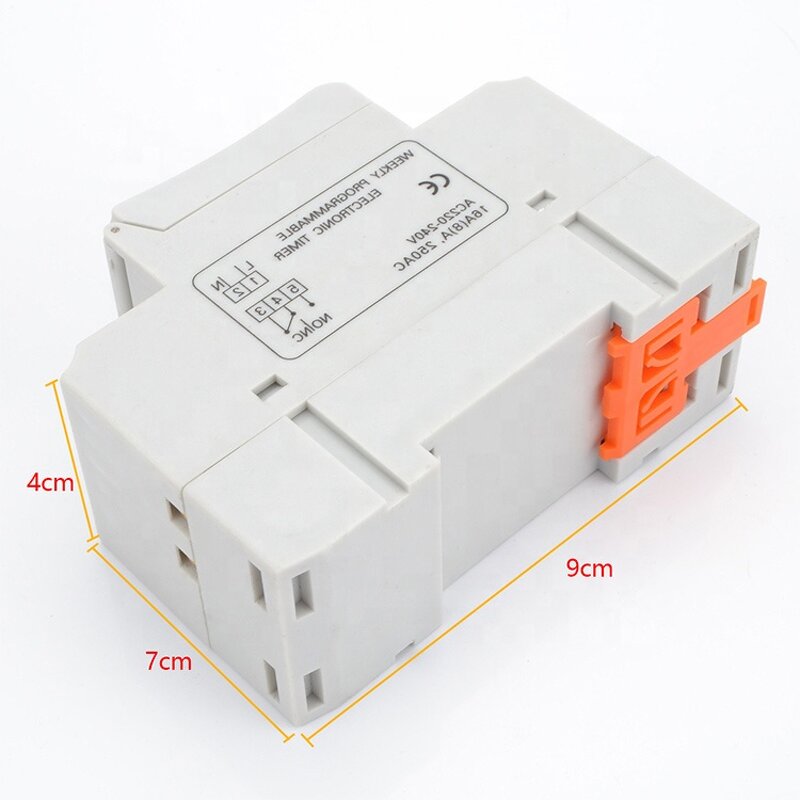 Programmable Time Switch Manufacturer - Mini Digital LCD Smart AC 220V DC 12V