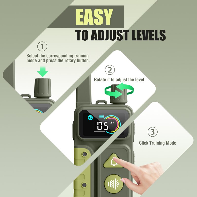 Dog Shock Collar Manufacturer - OEM/ODM Safety Adjustment Level