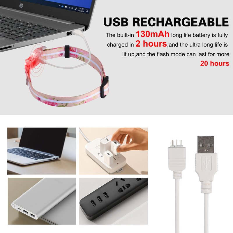 LED Dog Collar Manufacturer - OEM/ODM IP68 Waterproof Rechargeable