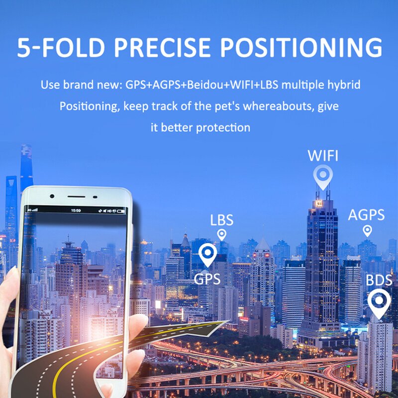 Pet GPS Tracker Manufacturer - OEM/ODM Wireless Fence 2 in 1