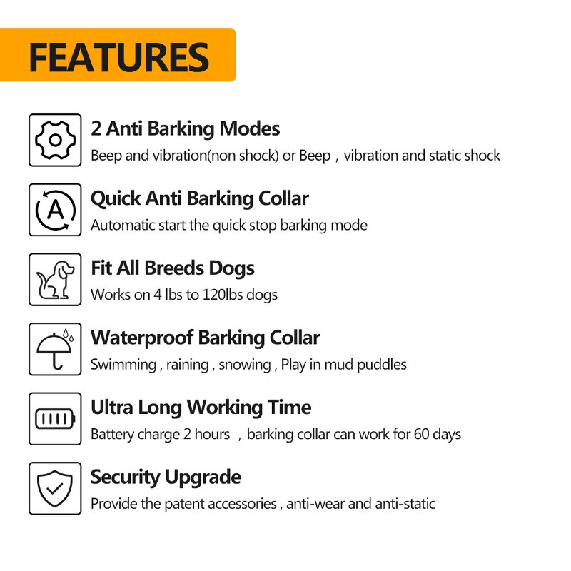 Dog Anti Bark Collar Manufacturer - OEM/ODM Beeper Vibrate Shock