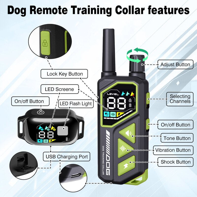 Dog Training Collar Manufacturer - OEM/ODM 1000M Range Waterproof