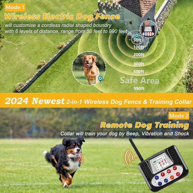 Wireless Dog Fence Manufacturer - OEM/ODM Portable LCD Screen