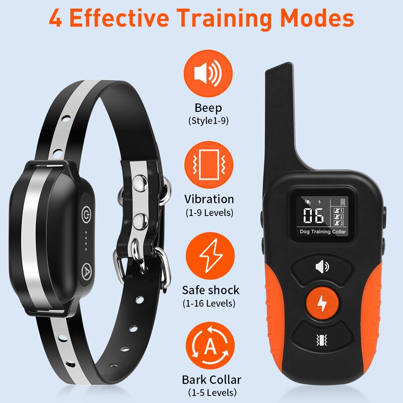 Dog Training Collar Manufacturer - OEM/ODM Electric Shock Rechargeable