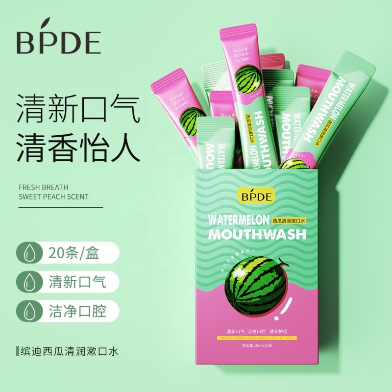 Mouthwash - OEM Peach Charcoal Mint