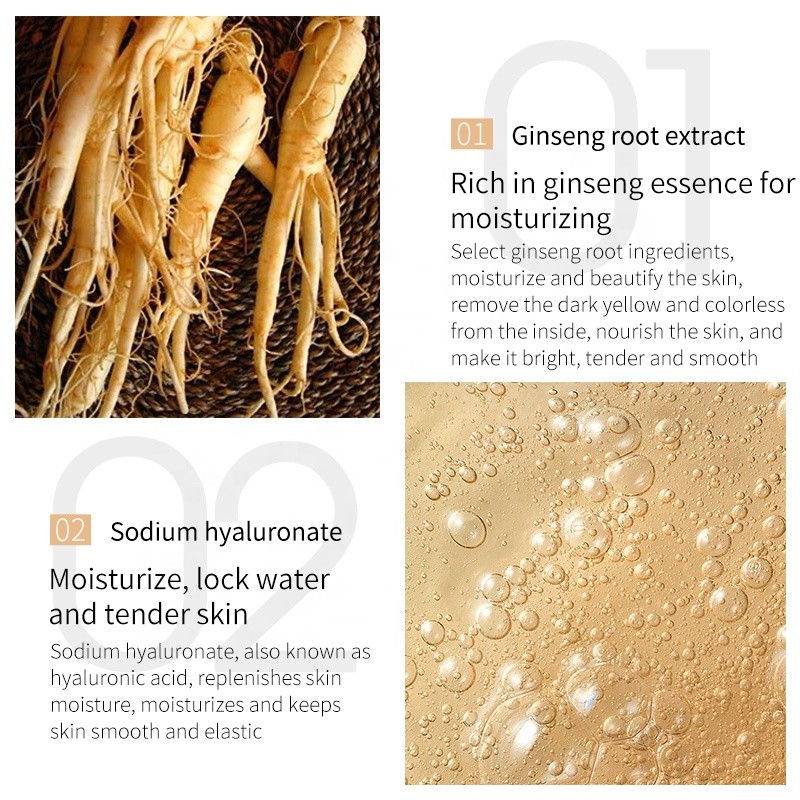 Ginseng Serum - Private Label Anti-Aging Gold Essence Manufacturer