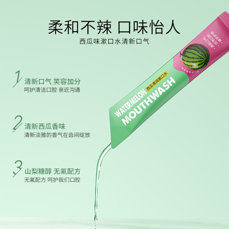 Mouthwash - OEM Peach Charcoal Mint