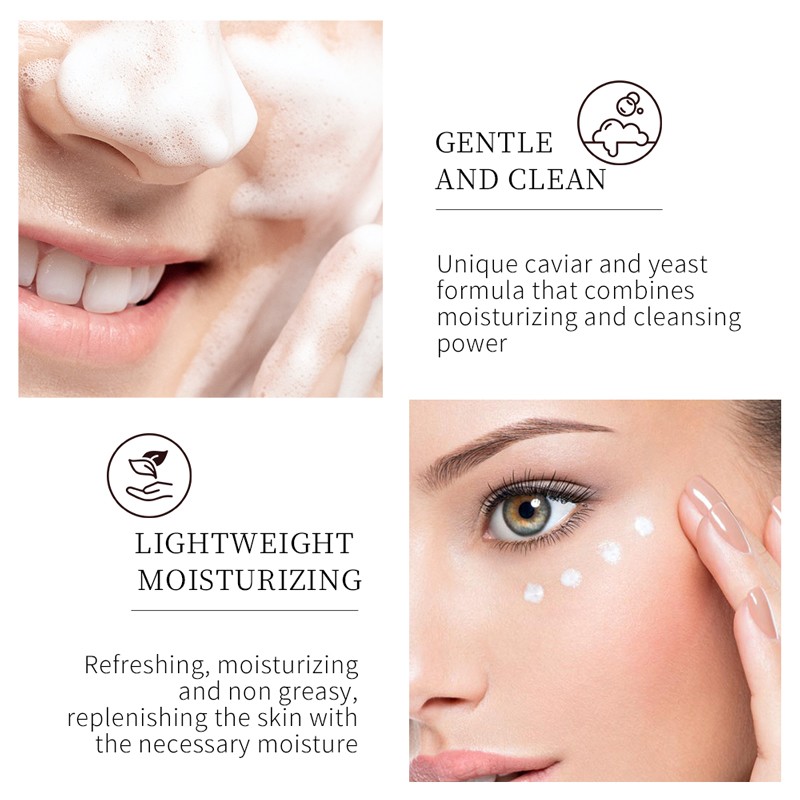 Caviar Skin Care Set - OEM Anti-Aging Face Care Kit