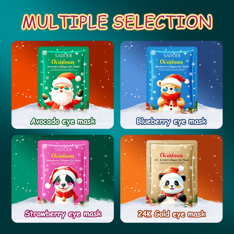 Christmas Eye Mask - OEM Seasonal Supply