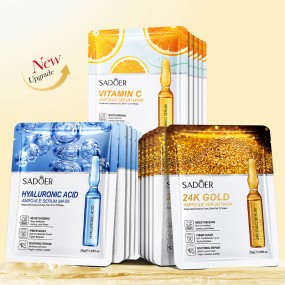 Gold Face Mask - OEM Hyaluronic Acid Firming Mask Supplier