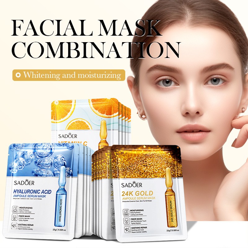Gold Face Mask - OEM Hyaluronic Acid Firming Mask Supplier