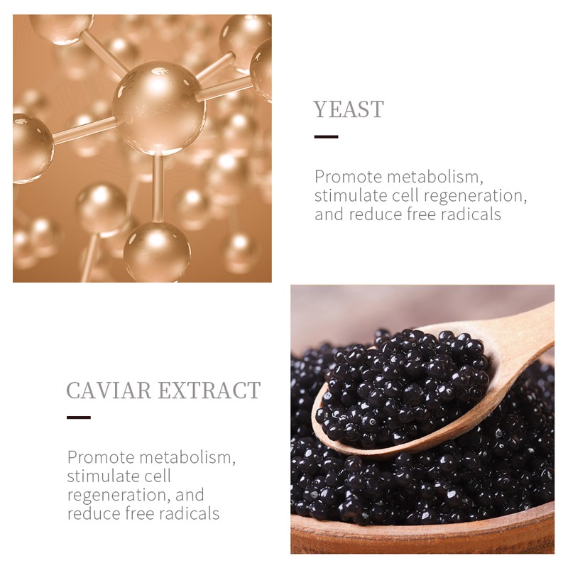 Caviar Skin Care Set - OEM Anti-Aging Face Care Kit