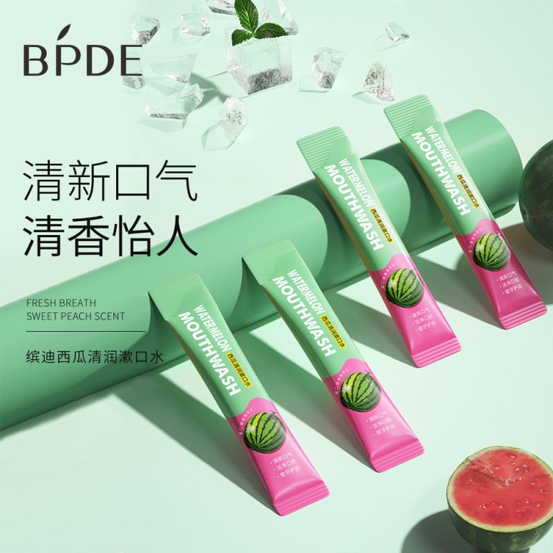 Mouthwash - OEM Peach Charcoal Mint